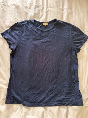 DONNI. Navy Jersey Tee